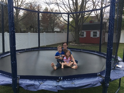 Enjoying the trampoline2